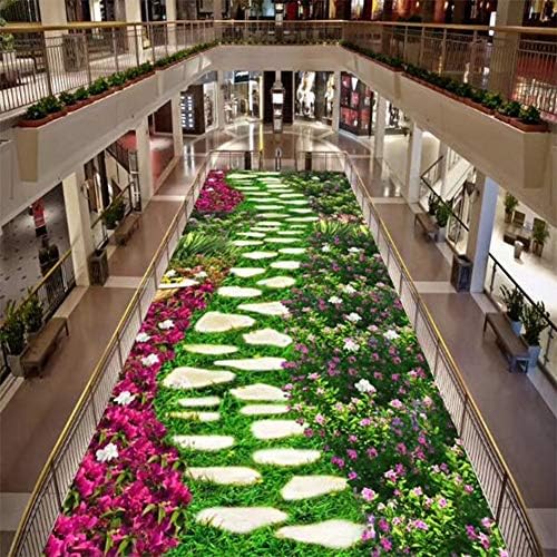 Dengいっぱい 廊下敷きカーペット 花ランナーの敷物の花と植物は廊下の玄関マルチスタイルのためのカーペットの現代マットを投げます Color メーカー在庫限り品 0 8x8m T15 Size