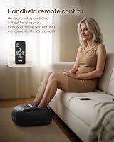RENPHO Portable Foot Massager with Heat 3D Kneading Air Compression UK 10 view 6