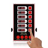 BEAMNOVA 6 Channel Digital Kitchen Timer Cooking