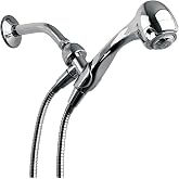 Niagara Conservation Earth Spa 3-Spray 1.25 GPM 2.7-in. Wall Mount Handheld Shower Head in Chrome with Pressure Compensation Technology