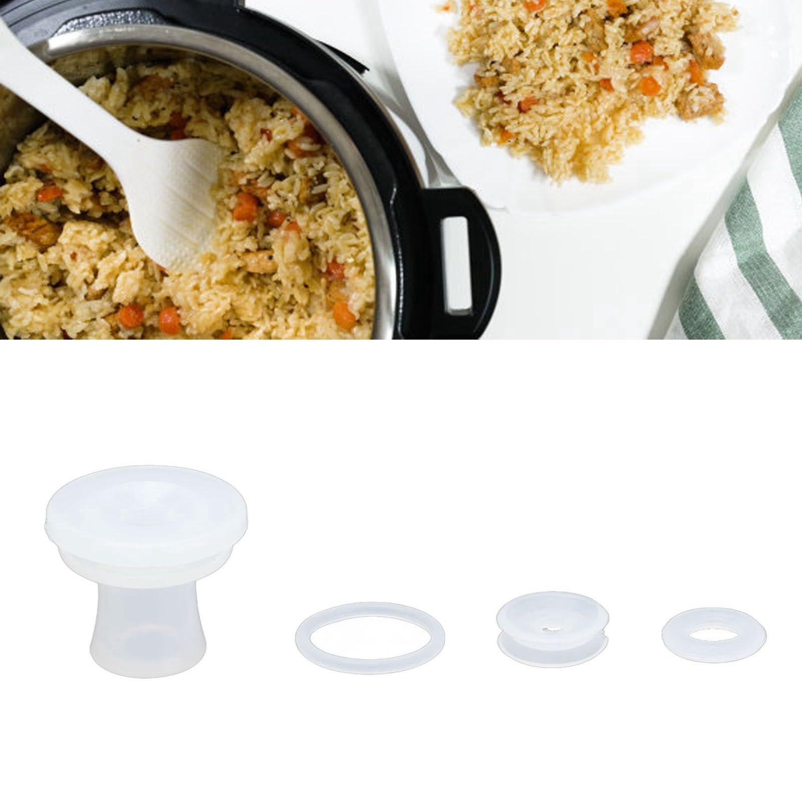 20 Set Pressure Cooker Gaskets Floater Sealer Replacement Rubber Gasket Spare Part for Universal Pressure Cooker