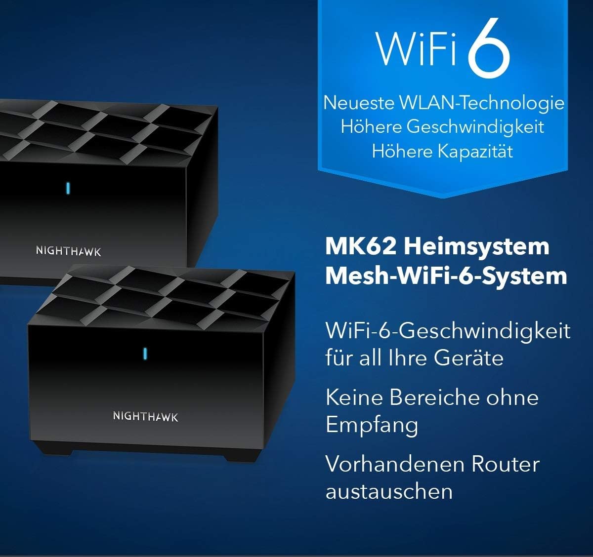 Netgear Mk62 Wifi 6 Mesh Wlan System Bis Zu 250 M Amazon De Computer Zubehor