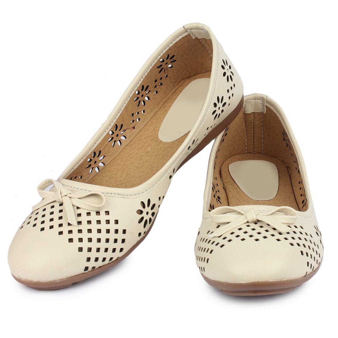 do bhai belly-usha casual ballerinas for women