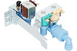 Micnce Upgraded 242252702 240531101 Refrigerator Water Inlet Valve Compatible with Frigidaire Kenmore Crosley Electrolux, Replace 240505101 240505102 240508101 240508102 241734301-1 Year Warranty