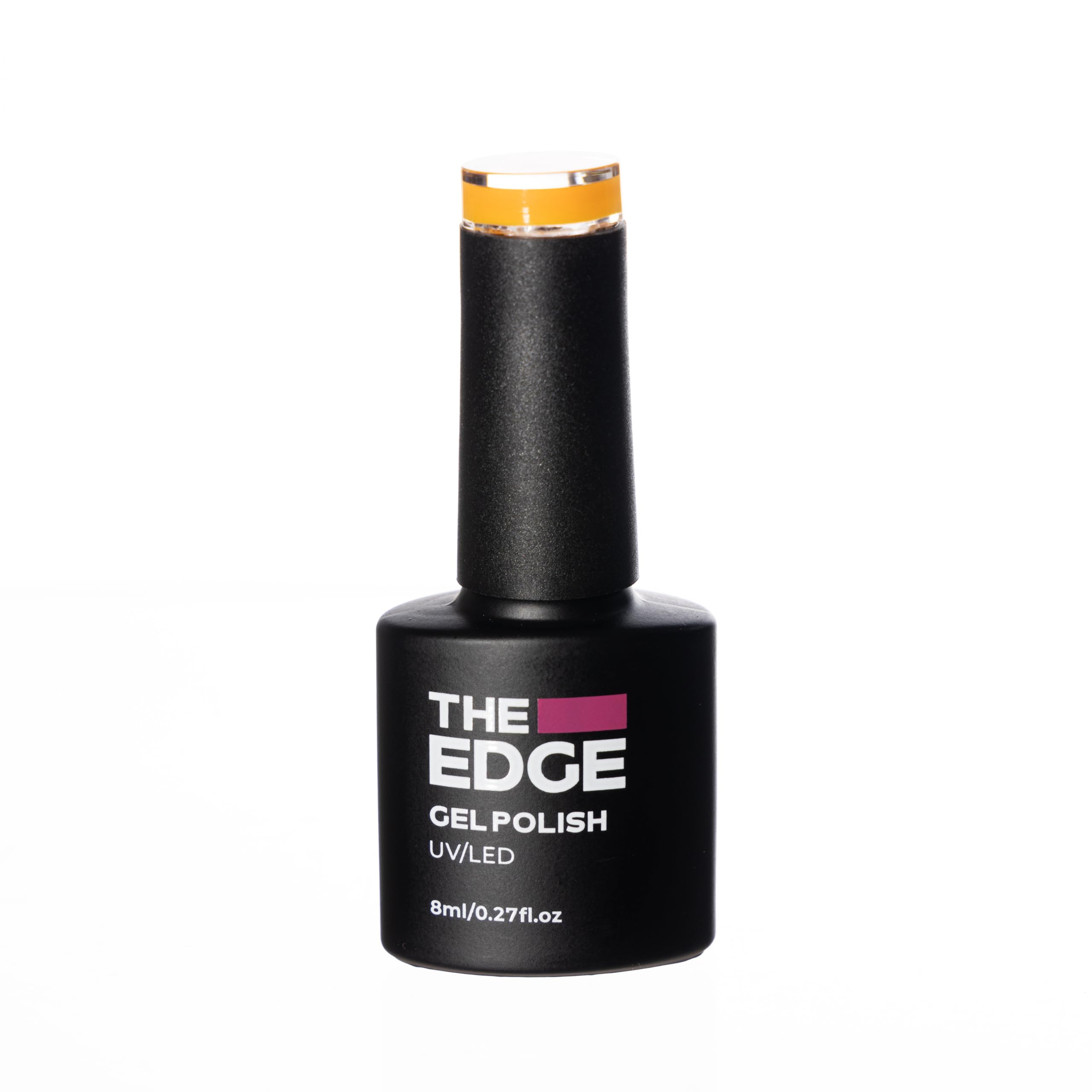 THE EDGE Gel Nail Polish 8ml - The Lava Orange - UV/LED Manicure/Pedicure for Salon & Home Use, Highly Pigmented/Long Lasting/2-Coat Coverage