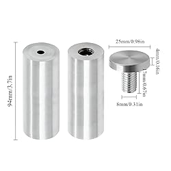 Luomorgo 12 Pcs 1" x 4" Stainless Steel Standoff