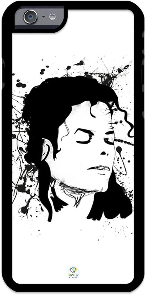 iZERCASE iPhone 6, iPhone 6S Case Michael Jackson Abstract Rubber CASE - Fits iPhone 6, iPhone 6S T-Mobile, Verizon, AT&T, Sprint and International