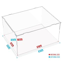 Choowin Acrylic Display Case for Lego 21319 21327