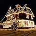 Icicle Dual Power String Lights Outdoor, 72 Ft 8 Modes 200 LED Waterproof Battery & Solar String Lights for Indoor/Outdoor, Garden, Patio, Fence and Holiday Decorations(Warm White)
