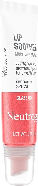 Neutrogena MoistureShine Lip Soother SPF 20 #60 Glaze 0.35 oz Hydrating Gloss view 3