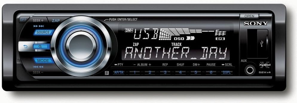 Sony Xplod Cdx-gt640ui Cd/mp3 Receiver with Dot Matrix Display
