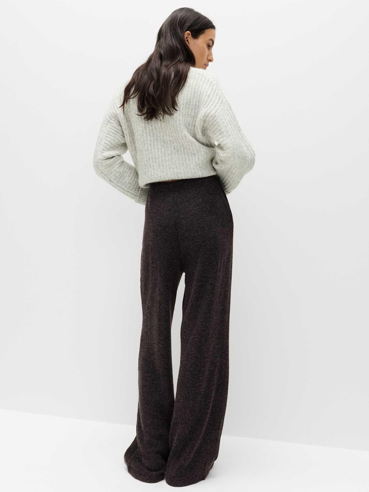 Pantalon Coupe Large côtelé peigné UK 8 (EU 36)