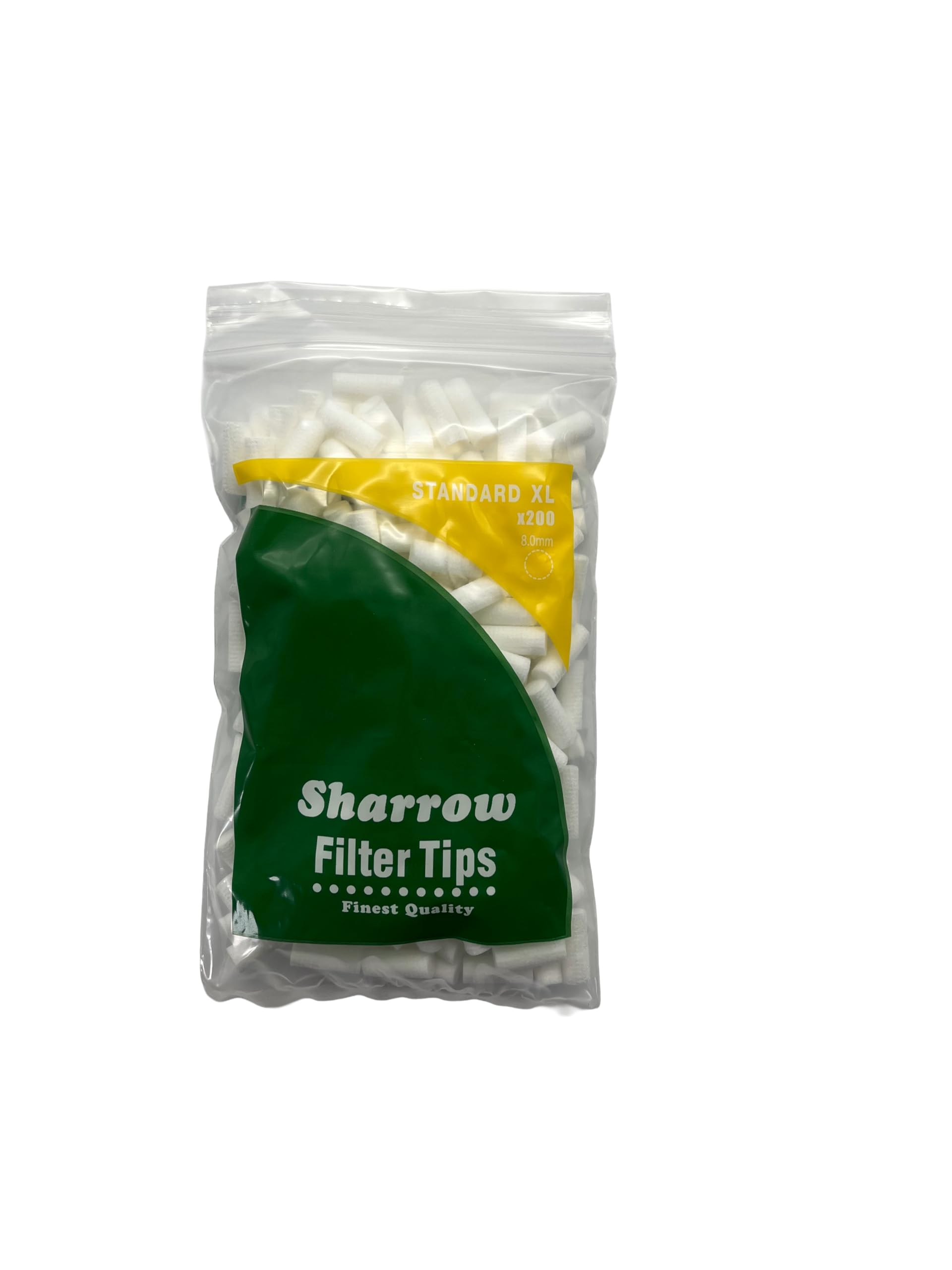 Sharrow Standard XL Filter Tips 10 Packets x 200 Tips with Free Swiss ROUCHES