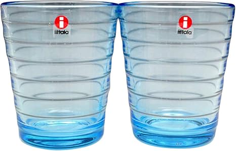 Amazon イッタラ Iittala アイノアアルト タンブラー 2ml 2個入り ペア ライトブルー 並行輸入品 タンブラーグラス オンライン通販