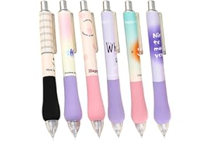 aigHOMnE 6 Piece Pin Pen Weeding Tool for Vinyl, Precision Weeding Pen Tools Quick Air Release Tool Pinpen for Craft Projects Pen Weeder Pokey Tool (6 Piece Color)