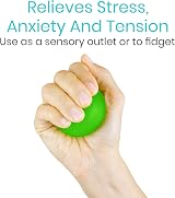 Vive Squeeze Balls Hand Therapy Grip Strengthener Set 4 Levels 5 cm view 9