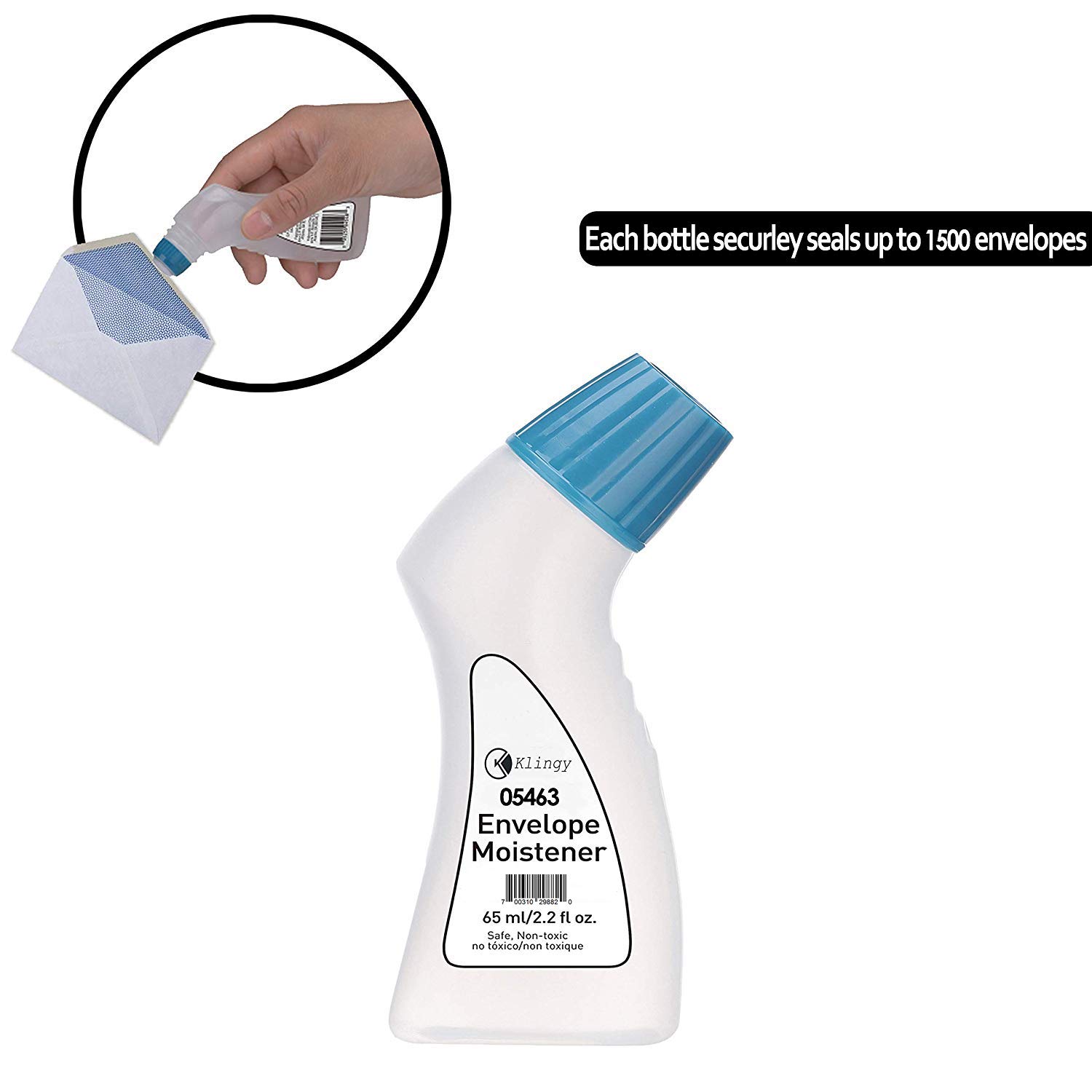 Envelope Moistener with Adhesive Clog Free, FastDrying