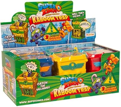 SuperZings S - 6 Kaboom Trap: Magic Box Int. Toys: Amazon.es: Juguetes y juegos