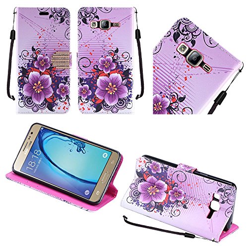 Samsung Galaxy On5 G550 case ( Metro PCS, T-Mobile ), Luckiefind Designer PU Leather Flip Wallet Credit Card Cover Case & Stylus Pen, Screen Protector Accessory (Wallet Fantasy Flower) Samsung Galaxy On5 G550 case ( Metro PCS, T-Mobile ), Luckiefind Designer PU Leather Flip Wallet Credit Card Cover Case & Stylus Pen, Screen Protector Accessory (Wallet Fantasy Flower)