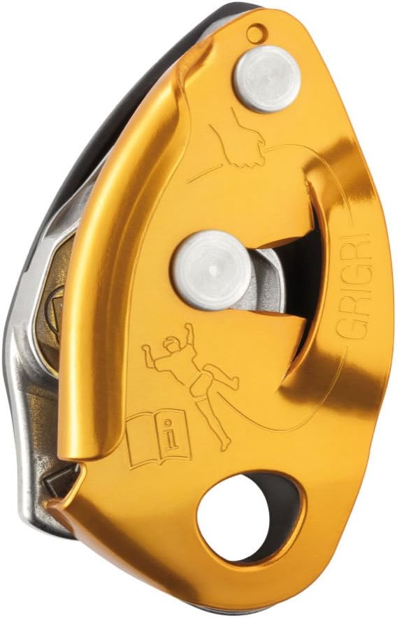 PETZL Grigri 2 Belay Device Grey One Size : Sports & Outdoors