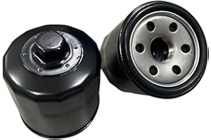 SUONE 2 PCS Oil Filter Compatible With HiSUN UTV ATV 250 400 450 500 550 700 750(2008-2021) INCLUDING MASSIMO,BENNCHE, TSC, CUB CADET COLEMAN, TOMOTO, MENARDS YARDSPORT, SUPERMACH 15200-003-0000