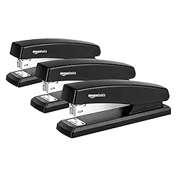 Amazon Basics Desktop Stapler with 1000