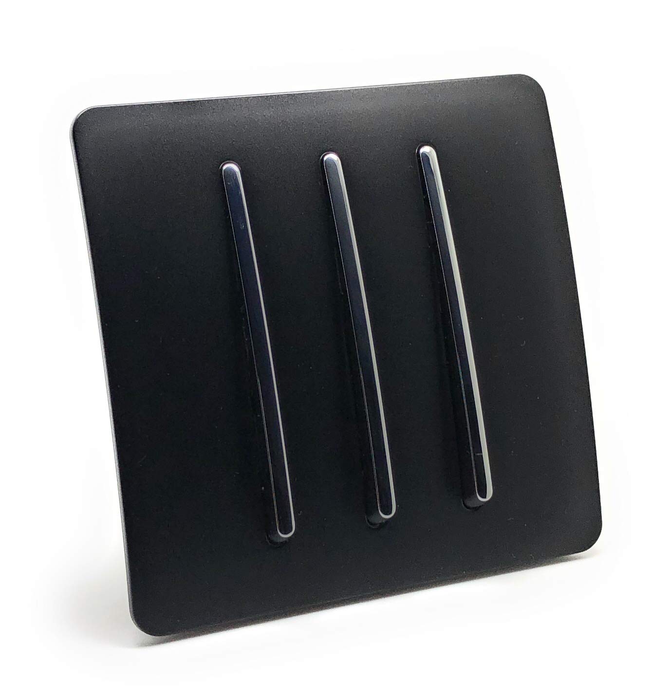 Trendi 3 Gang 2 Way 10 Amp Rocker Chrome Light Switch