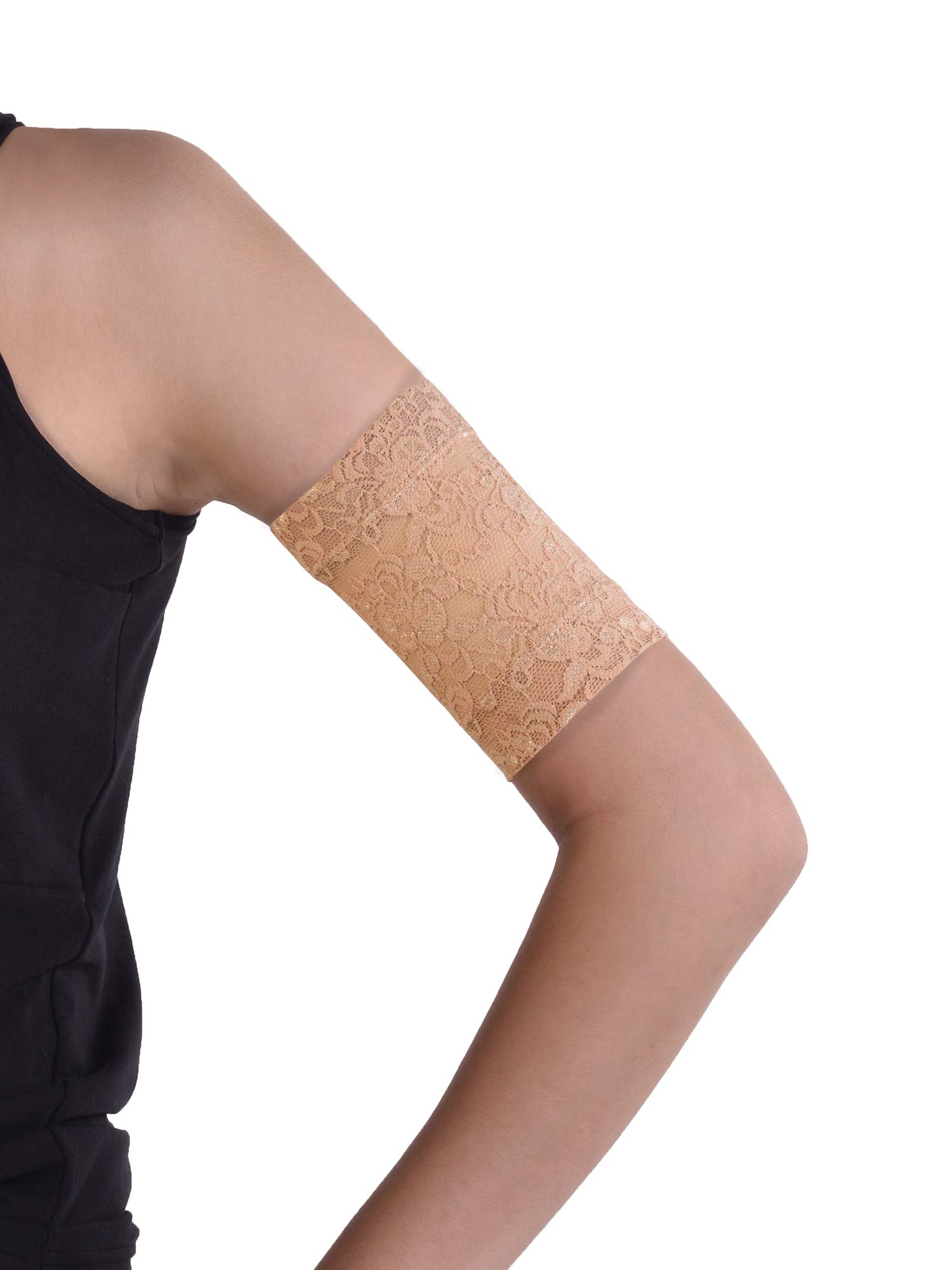 Dia-Band, lace Armband for CGM Freestyle Libre, Simplera, Dexcom, Omnipod and Many More - Universal and Reusable Diabetic Armband (XS (22-26 cm))