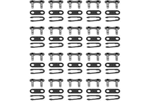 Comimark 20 Set Bicycle Bike Metal Chain Master Link Connectors Repair Parts