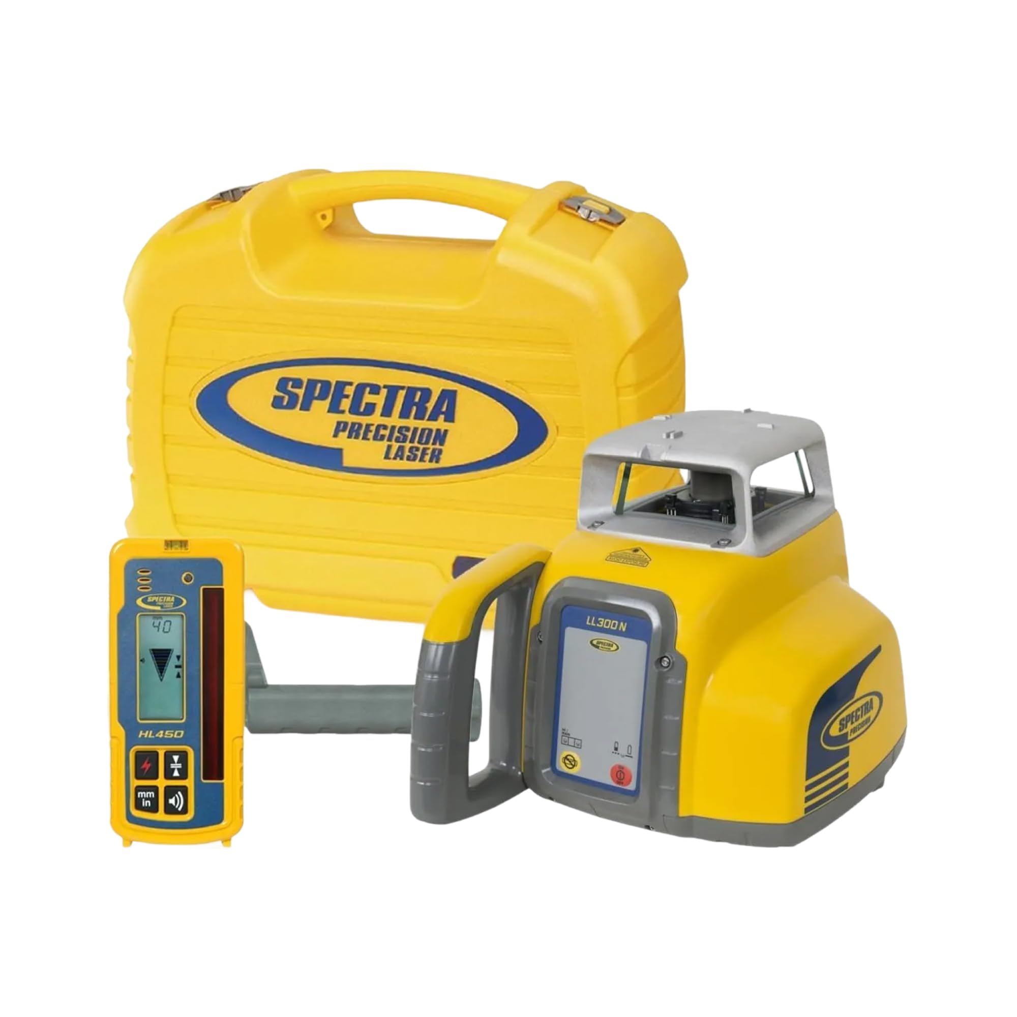 Spectra Precision LL300N-4 LL300N Laser Level with HL450 - Yellow