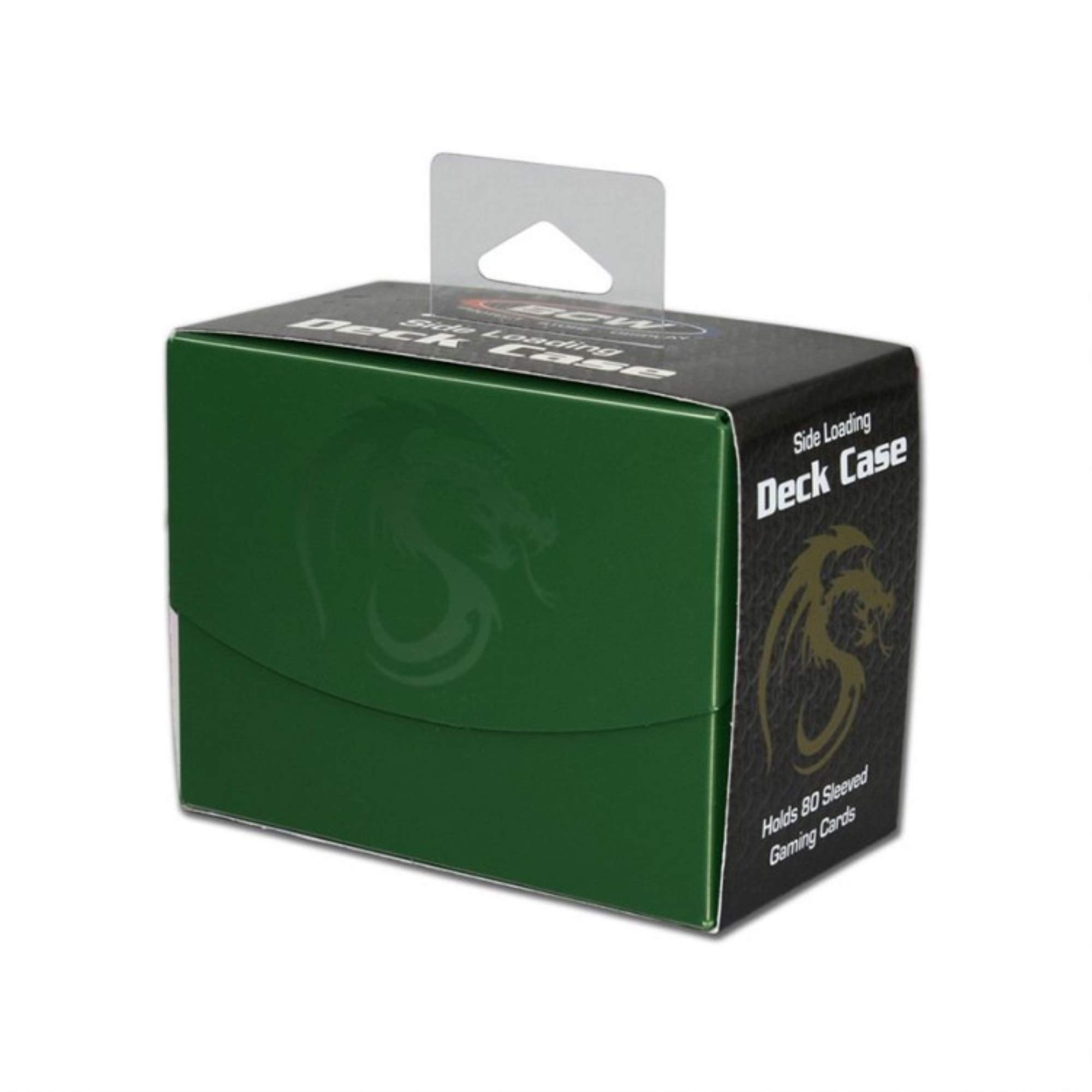 BCW GAMING DECK CASE - SIDE LOAD - GREEN