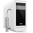 SimPure Q3-600A Reverse Osmosis System, 600 GPD Under Sink RO Water Filtration with ALK Faucet, 8 Stage Tankless RO Water Filter, PH+, Acid-Base Balance, NSF/ANSI 58 Certified, CEC/FCC Listed