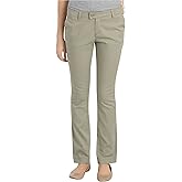 Dickies Women's Juniors Plus Size Slim Straight Stretch Pants