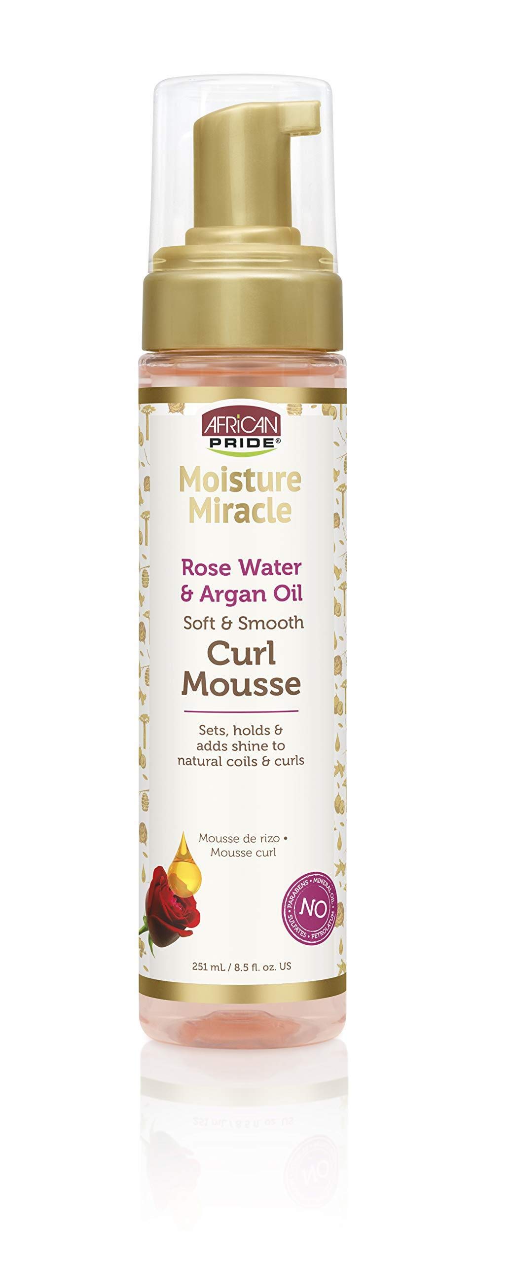African Pride Moisture Miracle Curl Mousse