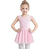 Tutu.kk Girls Dance Ballet Leotards Sleeveless Sparkly Dresses for Toddler Ballerina Dress Outfits