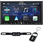 Alpine ILX-407 7" Shallow-Chassis Multimedia Receiver (Does Not Play Discs) and License Plate Camera
