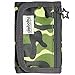 Alababy Student Trifold Canvas Material Hook and Loop Outdoor Zipper Wallet