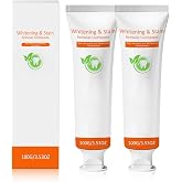 2pcs White Toothpaste for Teeth Whitening,Teeth Whitening Kit,Tooth Stain Removal Colour Corrector
