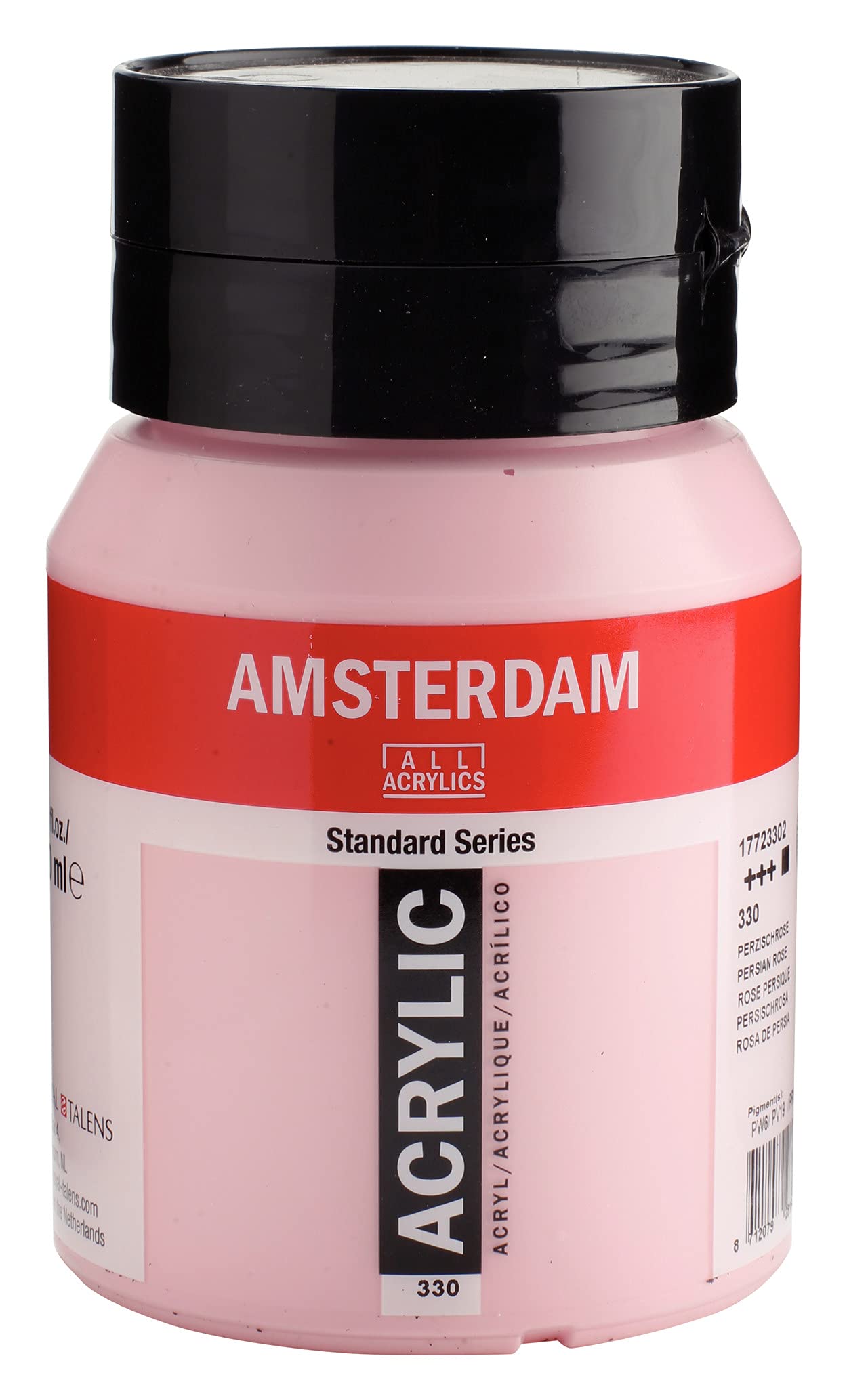 Amsterdam Standard Series Acrylic Jar 500 ml Persian Rose 330 (17723302)