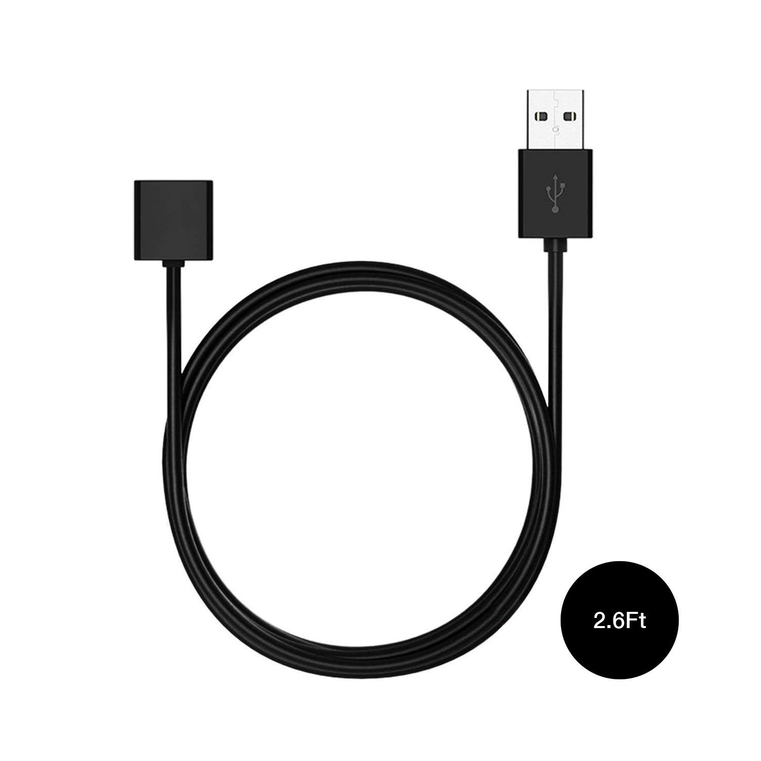 Magnetic USB Smart Charger Cable,Fast Charging Cable with 2.6 Feet,1 Pack