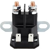 AUC15346 Starter Solenoid 12V For John Deere D100 D105 D110 D120 D125 D130 D140 D150E100 LT150 LT155 LT160 E110 E120 E130 E140 E150 E160 E170 Z225 Z235 Z245 Z255 Z335E Z335M Z345M Z345R X105 Tractor