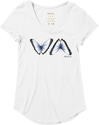 rvca butterfly shirt