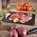 BOG Creations Fast Thawing Defrost Tray, Natural Eco-Friendly Way to Defrost Frozen Meat/Steak/Chicken or Vegetables Without Microwave, Electricity, Heating Pad, Battery or Chemicals