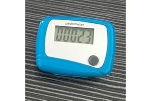 ANGEL3292 Walking Pedometer, Sports Running Simple Step Counter for Walking with Large Digital LCD Display Small Portable Accurate Step Tracker for Men Women Kids Adults Senior