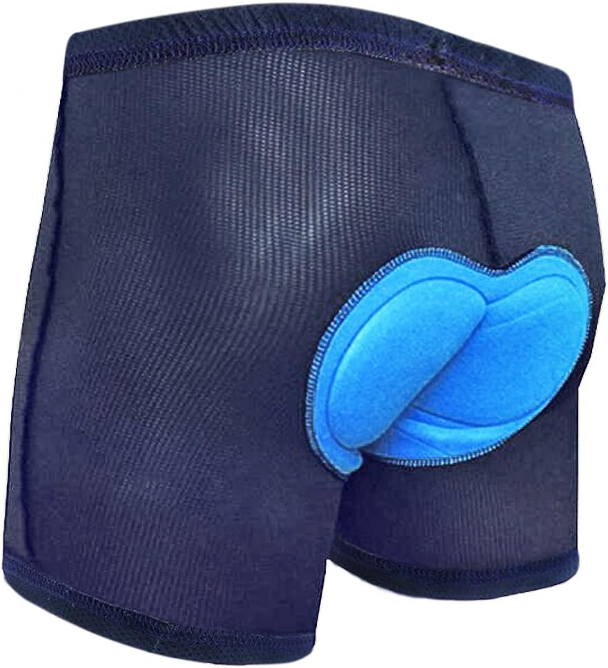 Men's Padded Cycling Underwear Gel Bicycle Underpant Lightweight Bike Shorts: Clothing
