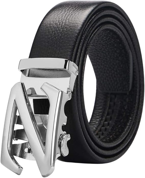 Amazon Z型 ホワイト ブラック メンズレザーベルト 革 ベルト プレゼント フォーマル カジュアル スーツ ゴルフ スライド式 ブラック ベルト 通販
