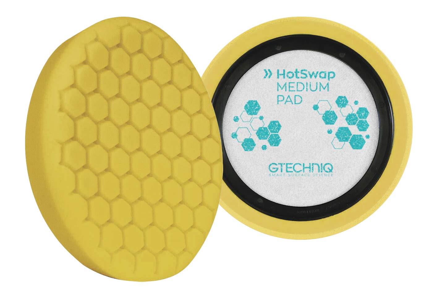 Gtechniq Hotswap Medium Pad for Polishing Boats, Yachts, Powerboats and Jet Skis, Non-Vibrating Foam Pad