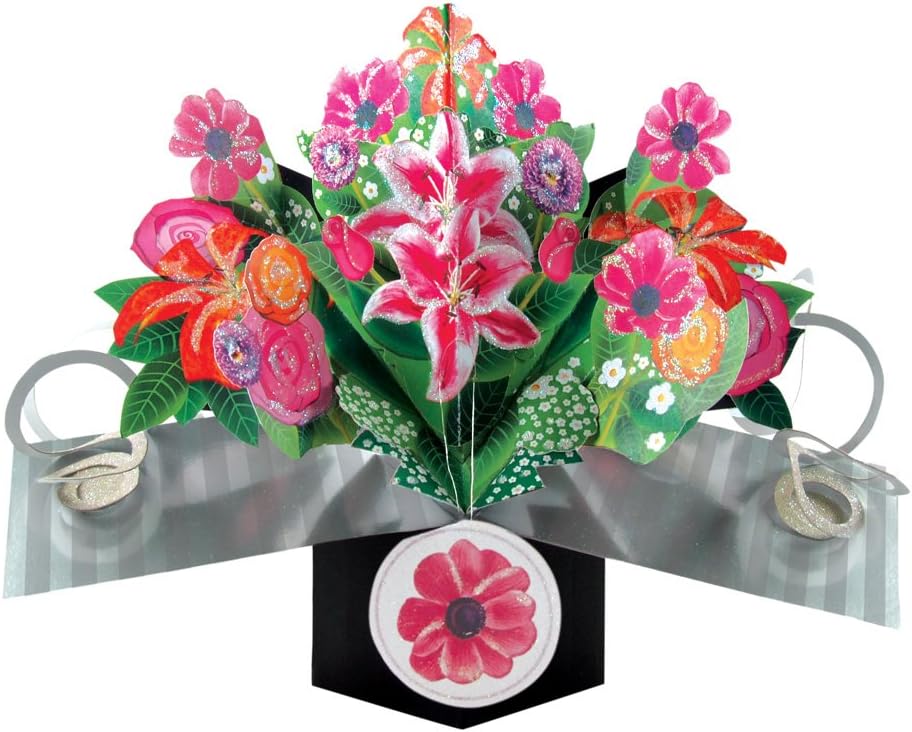 Second Nature Pop Up Greeting Card for a Female Special Occasion