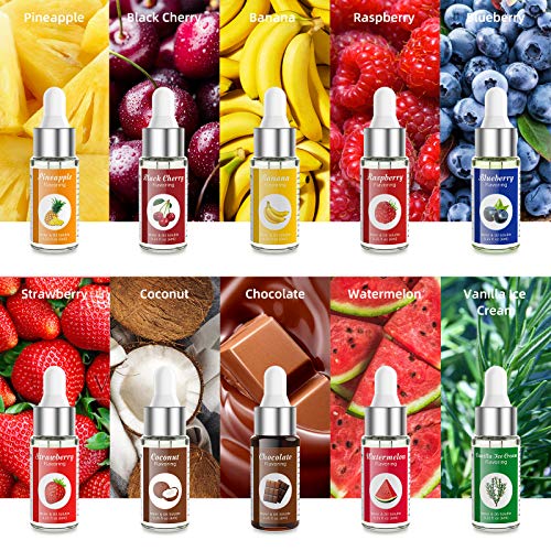 Nomeca Food Flavoring Oil Candy Flavors, Strawberry Vanilla Coconut