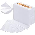 Blulu 400 Wax Strips Non Woven Wax Paper Strips for All Skin Types Facial and Body Hair Removal Waxing Strips Epilating for L